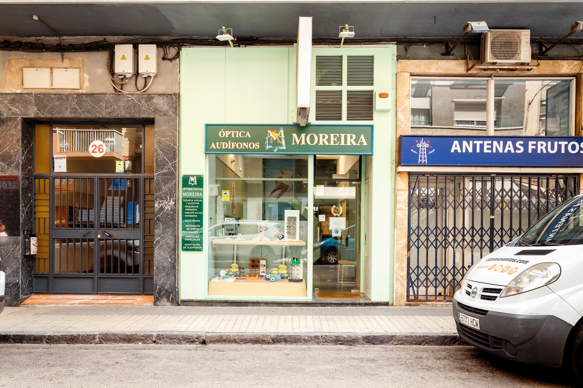 Óptica Moreira Calle Ávila Zaragoza